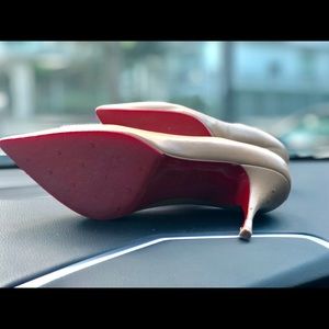 Christian Louboutin nude